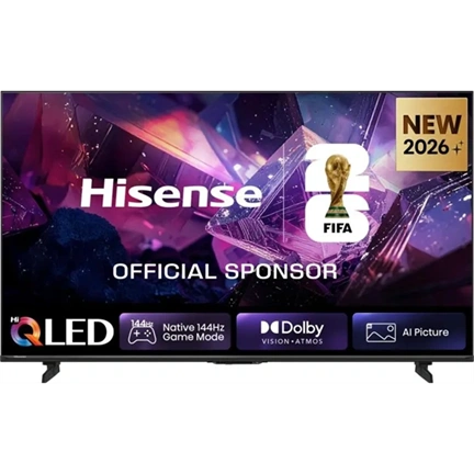 Hisense 75E7S PRO 75"/189cm 4K UHD 144Hz Smart Hi-QLED TV, 3840x2160, 4xHDMI/2xUSB/RJ45/WIFI