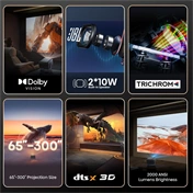 Hisense C2  PROJEKTOR LASER 4K SMART MINI