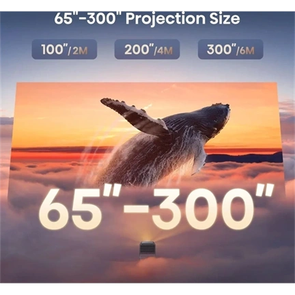 Hisense C2 Ultra okos mini 4K lézerprojektor, Vidaa U7