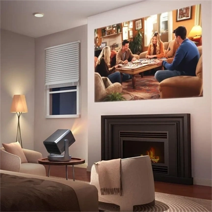Hisense C2 Ultra okos mini 4K lézerprojektor, Vidaa U7