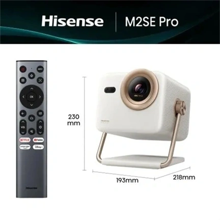 Hisense M2SE PRO lézerprojektor 4K - Vidaa U9