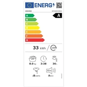 Hisense WF3S8043BW3 mosógép 8kg