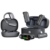Hollyland LARK MAX 2 Ultimate Combo with OWS Monitor Earphone + Camera RX + USB-C RX