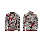 Hoodie Borderlands 3 "Propaganda" Cut & Sew Zipper Hoodie, S GE6519S Hoodie Borderlands 3 "Propaganda" Cut & Sew Zipper Hoodie, S GE6519S