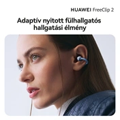 Huawei FreeClip 2 fülhallgató, fekete