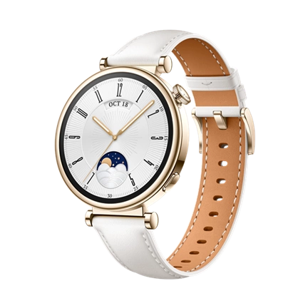 Huawei Watch GT 4 okosóra - 41mm, 1,32"-es AMOLED kijelző, GNSS, pulzus, SpO2, fehér Huawei Watch GT 4 okosóra - 41mm, 1,32"-es AMOLED kijelző, GNSS, pulzus, SpO2, fehér