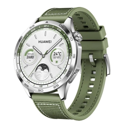 Huawei Watch GT 4 okosóra - 46mm, 1,43"-es AMOLED kijelző, GNSS, pulzus, SpO2, zöld Huawei Watch GT 4 okosóra - 46mm, 1,43"-es AMOLED kijelző, GNSS, pulzus, SpO2, zöld