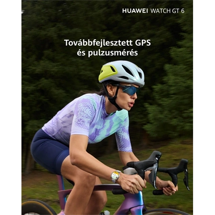 Huawei Watch GT 6 okosóra, 46mm, zöld