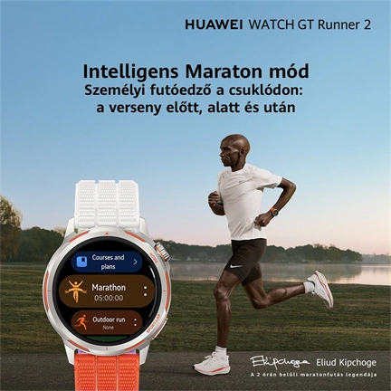 Huawei Watch GT Runner 2 okosóra, narancs
