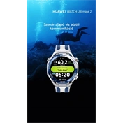 Huawei Watch Ultimate 2 okosóra, kék