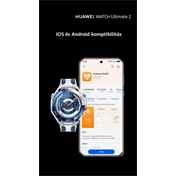 Huawei Watch Ultimate 2 okosóra, kék