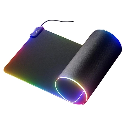 Hyte CNVS Intense Play Mat qRGB Gaming Mousepad - Black