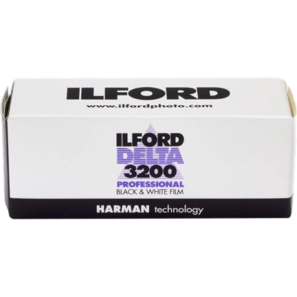 ILFORD Delta 3200 (120) fekete-fehér rollfilm