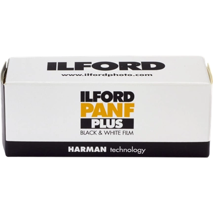 ILFORD PAN F Plus 50 (120) fekete-fehér rollfilm