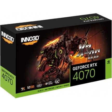 INNO3D GeForce RTX 4070 X3 OC 12GB GDDR6X