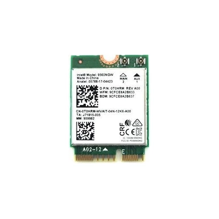 Intel Wireless-AC 9560, 2230, 2x2 AC+BT, Gigabit,
