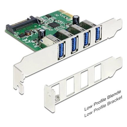 I/O DELOCK PCI-E -> 4x USB 3.0