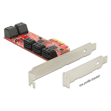 I/O DELOCK PCI Express kártya > 10db belső SATA (6Gb/s) csatlakozóval, alacsony profilú kivitel (89384) I/O DELOCK PCI Express kártya > 10db belső SATA (6Gb/s) csatlakozóval, alacsony profilú kivitel (89384)