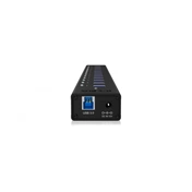 Icy Box 13 portos USB3.0 HUB + USB charge port 5 V, 2.4 A