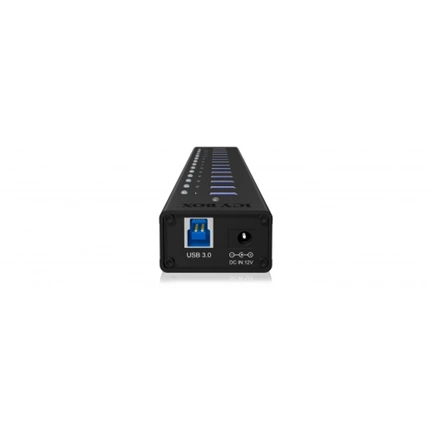 Icy Box 13 portos USB3.0 HUB + USB charge port 5 V, 2.4 A