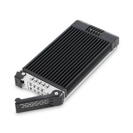 Icy Dock MB601TP-1B kivehető M.2 SSD-tálca ToughArmor MB601VK-1B/MB601M2K-1B-hez