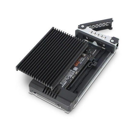 Icy Dock MB601TP-1B kivehető M.2 SSD-tálca ToughArmor MB601VK-1B/MB601M2K-1B-hez