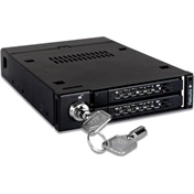 Icy Dock MB992SKR-B 2x6,3cm SATAIII is 1x3,5" Raid Controlle
