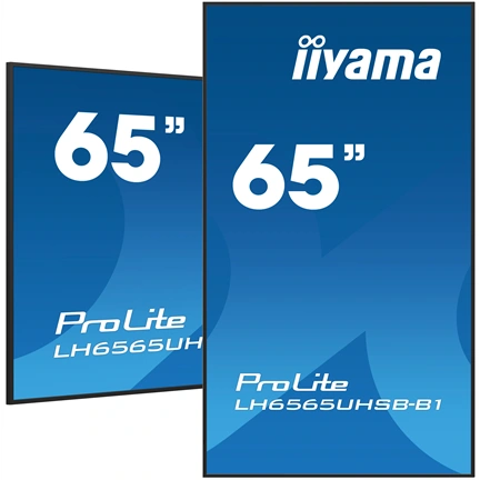 Iiyama ProLite LH6565UHSB-B1 professzionális kijelző, LFD 65" 4K UHD IPS Android