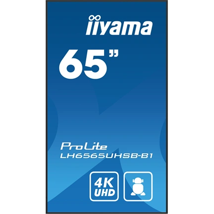 Iiyama ProLite LH6565UHSB-B1 professzionális kijelző, LFD 65" 4K UHD IPS Android