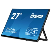 Iiyama ProLite T2755QSC-B1 érintőképernyős monitor - 27" QHD IPS, stylus támogatása, kitámasztó, karcálló