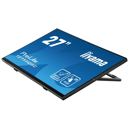 Iiyama ProLite T2755QSC-B1 érintőképernyős monitor - 27" QHD IPS, stylus támogatása, kitámasztó, karcálló