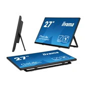 Iiyama ProLite T2755QSC-B1 érintőképernyős monitor - 27" QHD IPS, stylus támogatása, kitámasztó, karcálló