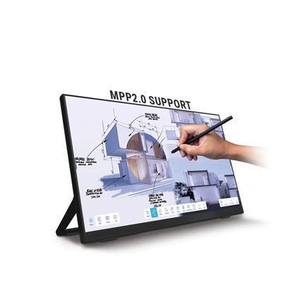 Iiyama ProLite T2755QSC-B1 érintőképernyős monitor - 27" QHD IPS, stylus támogatása, kitámasztó, karcálló