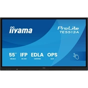 Iiyama ProLite TE5513A-B3AG interaktív érintőkijelző Google EDLA tanúsítvánnyal, Android 14, 55" UHD IPS