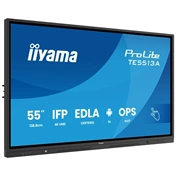 Iiyama ProLite TE5513A-B3AG interaktív érintőkijelző Google EDLA tanúsítvánnyal, Android 14, 55" UHD IPS