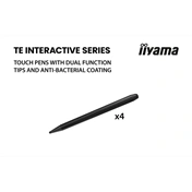 Iiyama ProLite TE5513A-B3AG interaktív érintőkijelző Google EDLA tanúsítvánnyal, Android 14, 55" UHD IPS