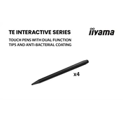 Iiyama ProLite TE6513A-B1AG interaktív érintőkijelző Google EDLA tanúsítvánnyal, Android 14, 65" UHD IPS