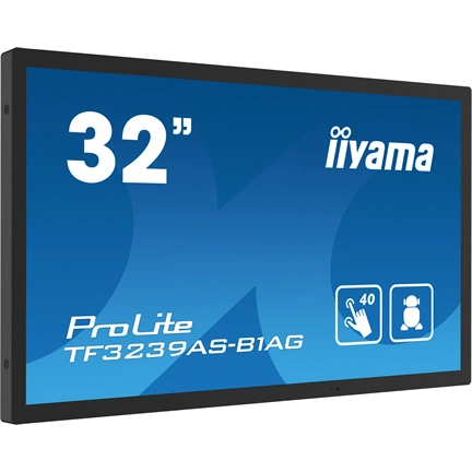 Iiyama ProLite TF3239AS-B1AG interaktív PCAP érintőkijelző 32" FHD IPS, Android 11