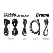 Iiyama ProLite TF3239AS-B1AG interaktív PCAP érintőkijelző 32" FHD IPS, Android 11