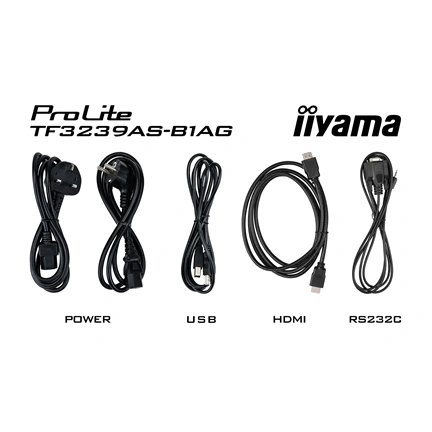 Iiyama ProLite TF3239AS-B1AG interaktív PCAP érintőkijelző 32" FHD IPS, Android 11