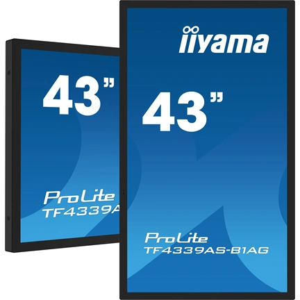 Iiyama ProLite TF4339AS-B1AG interaktív PCAP érintőkijelző 43" FHD IPS, Android 11