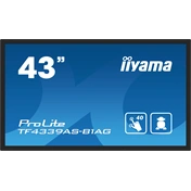 Iiyama ProLite TF4339AS-B1AG interaktív PCAP érintőkijelző 43" FHD IPS, Android 11