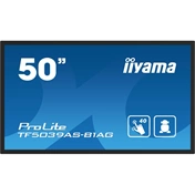Iiyama ProLite TF5039AS-B1AG interaktív PCAP érintőkijelző 50" FHD IPS, Android 11