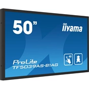 Iiyama ProLite TF5039AS-B1AG interaktív PCAP érintőkijelző 50" FHD IPS, Android 11