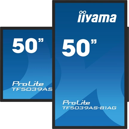 Iiyama ProLite TF5039AS-B1AG interaktív PCAP érintőkijelző 50" FHD IPS, Android 11