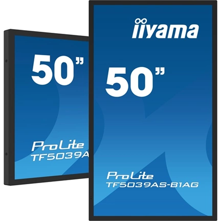 Iiyama ProLite TF5039AS-B1AG interaktív PCAP érintőkijelző 50" FHD IPS, Android 11