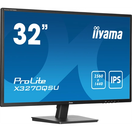 Iiyama ProLite X3270QSU-B1 monitor - 31,5" QHD IPS 100Hz Adaptive Sync