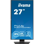 Iiyama ProLite XUB2792UHSU-B6 monitor - 27" 4K UHD IPS, állítható magasság, pivot