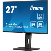 Iiyama ProLite XUB2792UHSU-B6 monitor - 27" 4K UHD IPS, állítható magasság, pivot