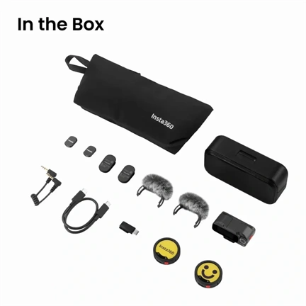 Insta360 Mic Pro (2 adó + 1 vevő)
